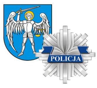 Herb gminy i logo policji