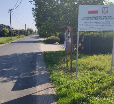 Droga w Polanowicach